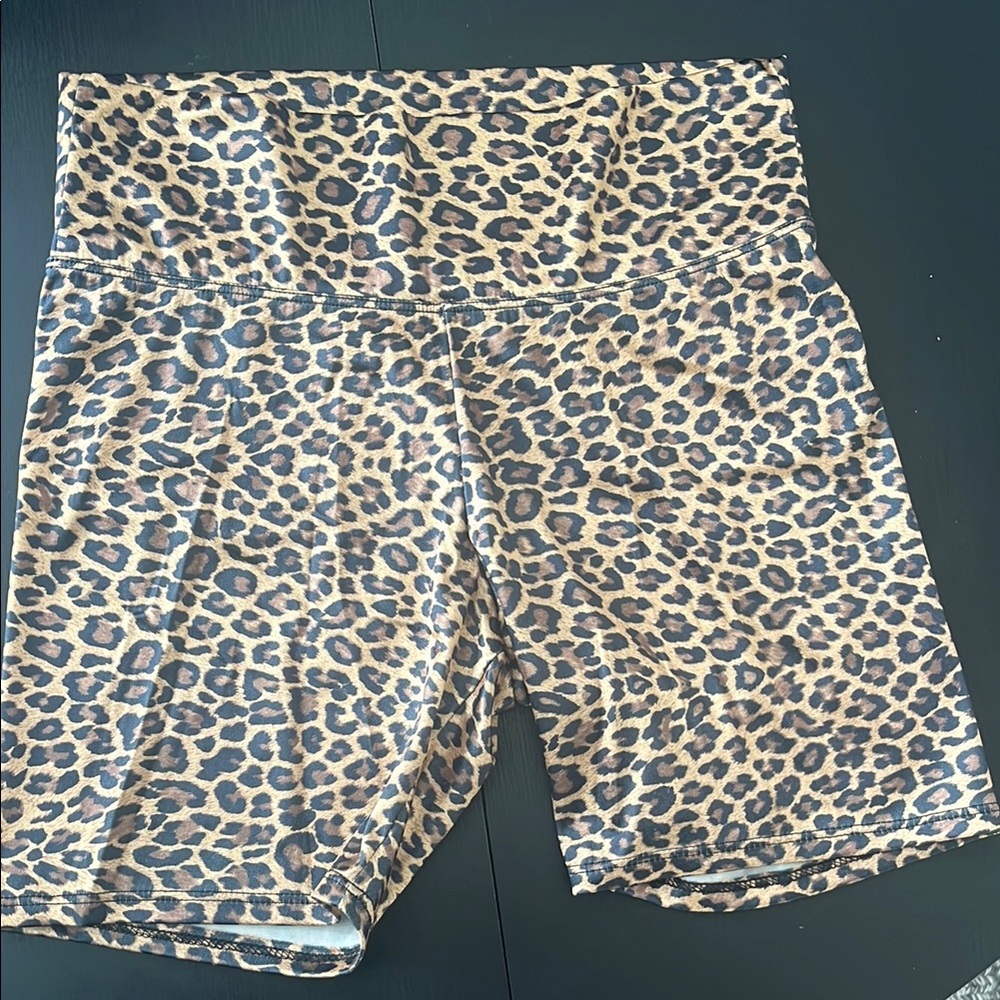 Leopard Print Women's Shorts